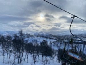 Skiën in Rauland Misha Wylde Leren
